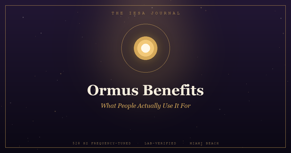 Ormus Benefits: What People Actually Use It For (An Honest Look)