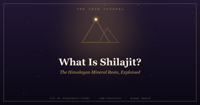 What Is Shilajit? A Plain-English Guide to the Himalayan Resin
