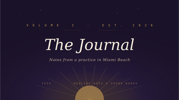 Welcome to the IESA Journal